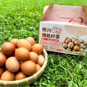 明川葉黃素紅仁土雞蛋